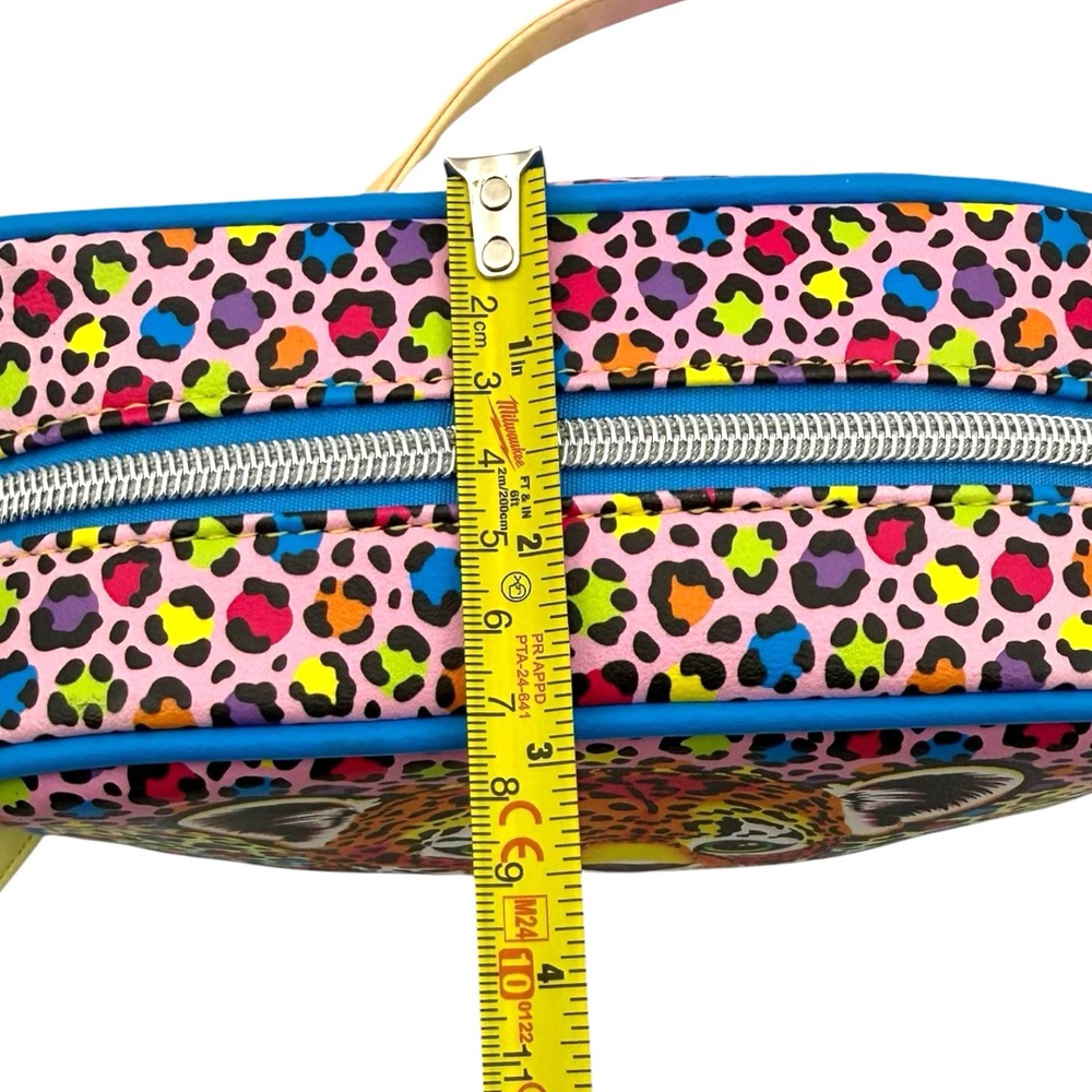 Loungefly Lisa Frank Hunter Rainbow Leopard Camera Crossbody Bag Hot Topic Purse - Picture 12 of 13